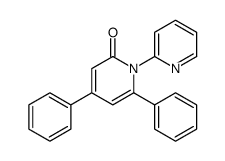 4,6-diphenyl-1-pyridin-2-ylpyridin-2-one Structure