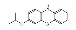 3-propan-2-yloxy-10H-phenothiazine结构式