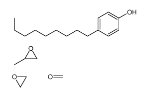 formaldehyde,2-methyloxirane,4-nonylphenol,oxirane Structure