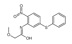 2-methoxy-N-[2-nitro-5-(phenylthio)phenyl]acetamide picture
