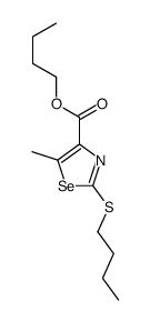 butyl 2-butylsulfanyl-5-methyl-1,3-selenazole-4-carboxylate Structure