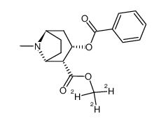 <2H3>-Cocain结构式