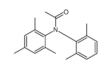 N-(2,6-dimethylphenyl)-N-(2,4,6-trimethylphenyl)acetamide结构式