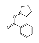 O-benzoyl-N-hydroxylpyrrolidine Structure