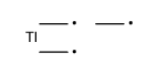 triethylthallane Structure