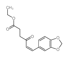 ethyl (Z)-6-benzo[1,3]dioxol-5-yl-4-oxo-hex-5-enoate picture