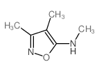 5-Isoxazolamine,N,3,4-trimethyl-结构式