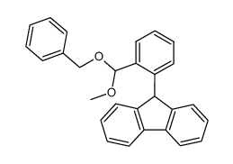 9-(2-((benzyloxy)(methoxy)methyl)phenyl)-9H-fluorene结构式