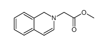 methyl 2-(isoquinolin-2(1H)-yl)acetate结构式