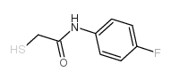 N1-(4-FLUOROPHENYL)-2-MERCAPTOACETAMIDE structure