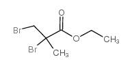 Propanoic acid,2,3-dibromo-2-methyl-, ethyl ester Structure