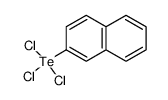 2-naphthyltellurium trichloride Structure