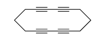 cyclotetradeca-1,3,8,10-tetrayne结构式