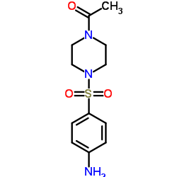 4-[(4-ACETYLPIPERAZIN-1-YL)SULFONYL]ANILINE结构式