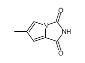 6-methyl-pyrrolo[1,2-c]imidazole-1,3-dione Structure