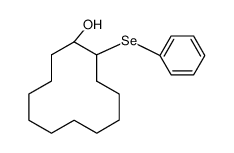 2-(phenylseleno)-1-cyclododecanol结构式