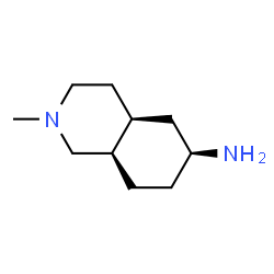 6-Isoquinolinamine,decahydro-2-methyl-,(4aalpha,6beta,8aalpha)-(9CI)结构式