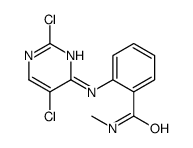 C12H10Cl2N4O structure