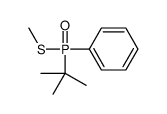 [tert-butyl(methylsulfanyl)phosphoryl]benzene Structure