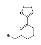 6-bromo-1-(furan-2-yl)hexan-1-one结构式