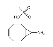 [(4Z)-9-bicyclo[6.1.0]non-4-enyl]azanium, methanesulfonate结构式