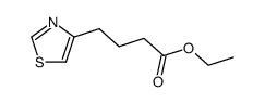 ethyl 4-(thiazol-4-yl)butanoate结构式