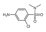 4-amino-2-chloro-N,N-dimethylbenzenesulfonamide结构式