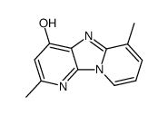 2,6-dimethylimidazo[1,2-a:5,4-b']dipyridin-4-ol结构式