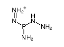 [amino(hydrazinyl)phosphanyl]iminoazanium结构式