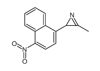 3-methyl-2-(4-nitronaphthalen-1-yl)-2H-azirine结构式