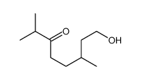 8-hydroxy-2,6-dimethyloctan-3-one结构式