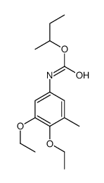 butan-2-yl N-(3,4-diethoxy-5-methylphenyl)carbamate Structure