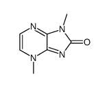 1,4-dimethyl-1H-imidazo[4,5-b]pyrazin-2(4H)-one结构式