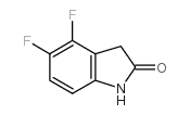 4,5-difluorooxindole Structure