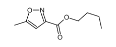 butyl 5-methylisoxazole-3-carboxylate结构式