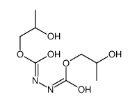 2-hydroxypropyl N-(2-hydroxypropoxycarbonylamino)carbamate结构式