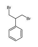 1,3-dibromopropan-2-ylbenzene Structure