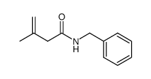 N-benzyl-3-methylbut-3-enamide Structure