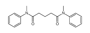 N,N'-dimethyl-N,N'-diphenyl-glutaramide Structure