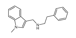 N-[(1-Methyl-1H-indol-3-yl)methyl]-2-phenylethanamine Structure