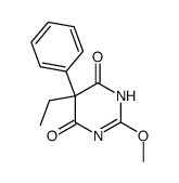 5-ethyl-2-methoxy-5-phenyl-1H-pyrimidine-4,6-dione Structure