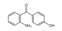 2-amino-4'-hydroxy-benzophenone结构式