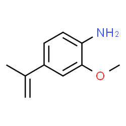 o-Anisidine,4-isopropenyl- (3CI) structure