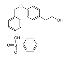4-methylbenzenesulfonic acid,2-(4-phenylmethoxyphenyl)ethanol Structure