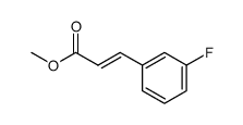 3-(3-fluorophenyl)acrylic acid methyl ester结构式