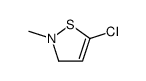 5-chloro-2-methyl-3H-1,2-thiazole Structure