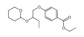 ethyl 4-[2-(oxan-2-yloxy)butoxy]benzoate结构式