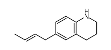6-E-crotyl-1,2,3,4-tetrahydroquinoline结构式