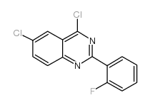 4,6-dichloro-2-(2-fluorophenyl)quinazoline Structure