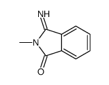 3-imino-2-methylisoindol-1-one Structure